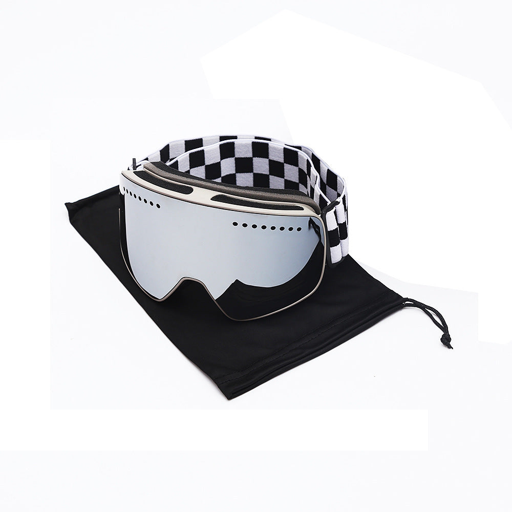 Lunettes de ski antibuée à double lentille