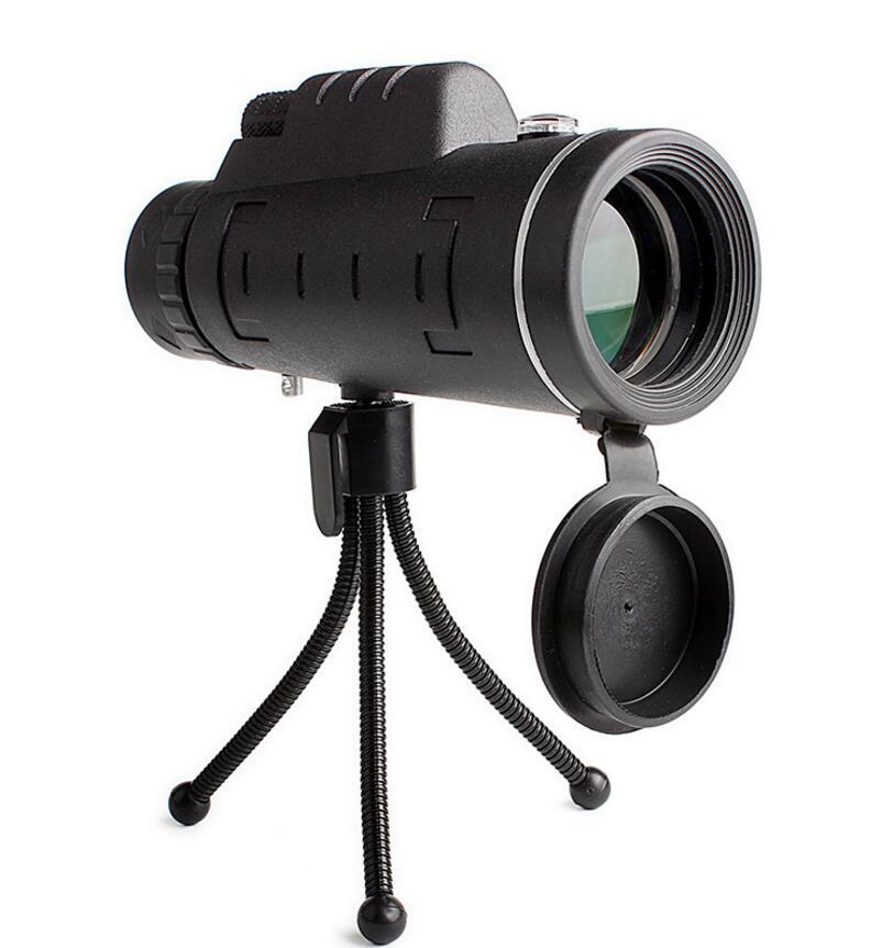 Monokulares Zoom-Teleskop mit Stativ