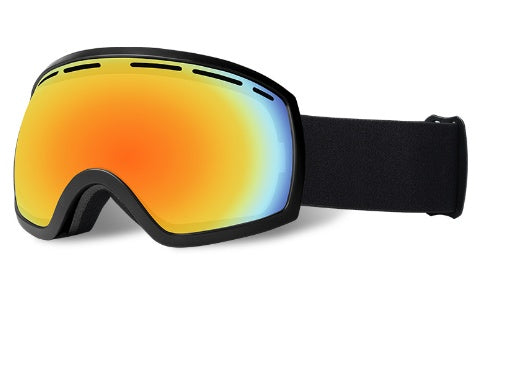 Large Spherical Ski Goggles – Anti-Fog