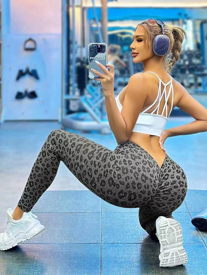 V-Waist Hip Lift Training Tights