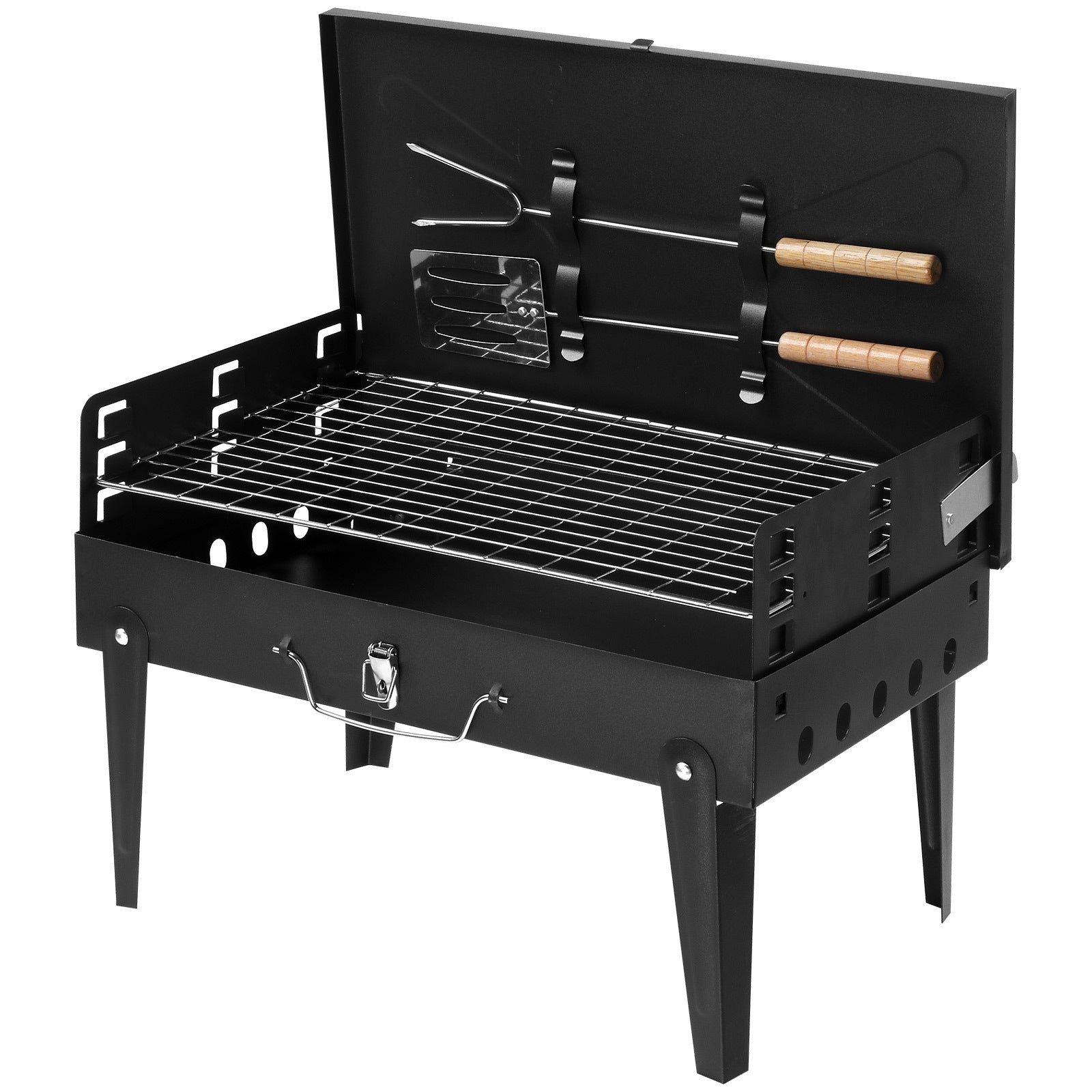 Black Square Carbon Oven