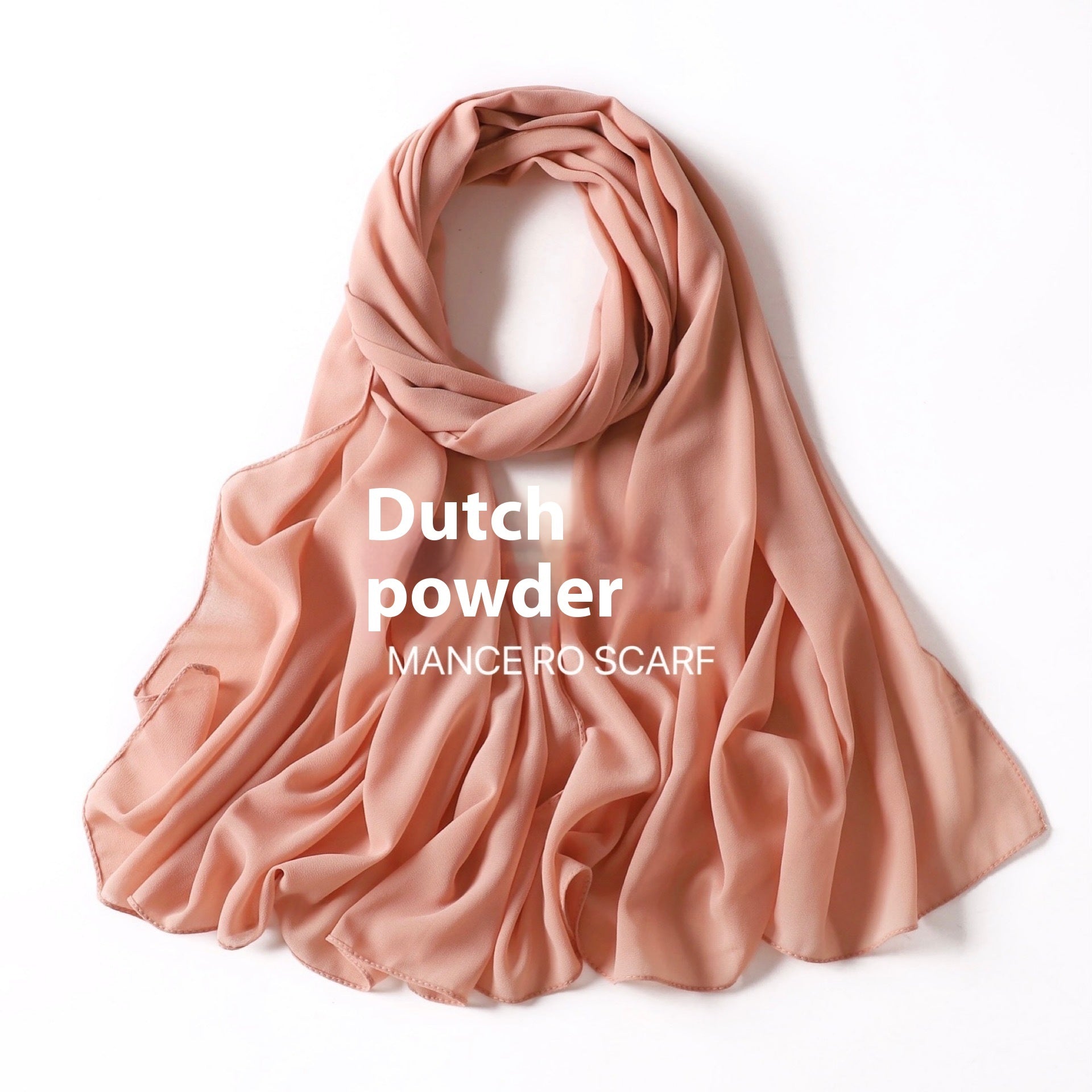 Perlen Chiffon Kopftuch Schleier Wickeltuch