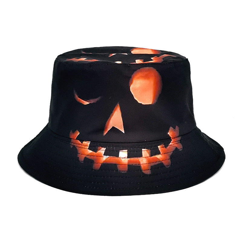 Halloween Kürbis Cartoon Fischerhut