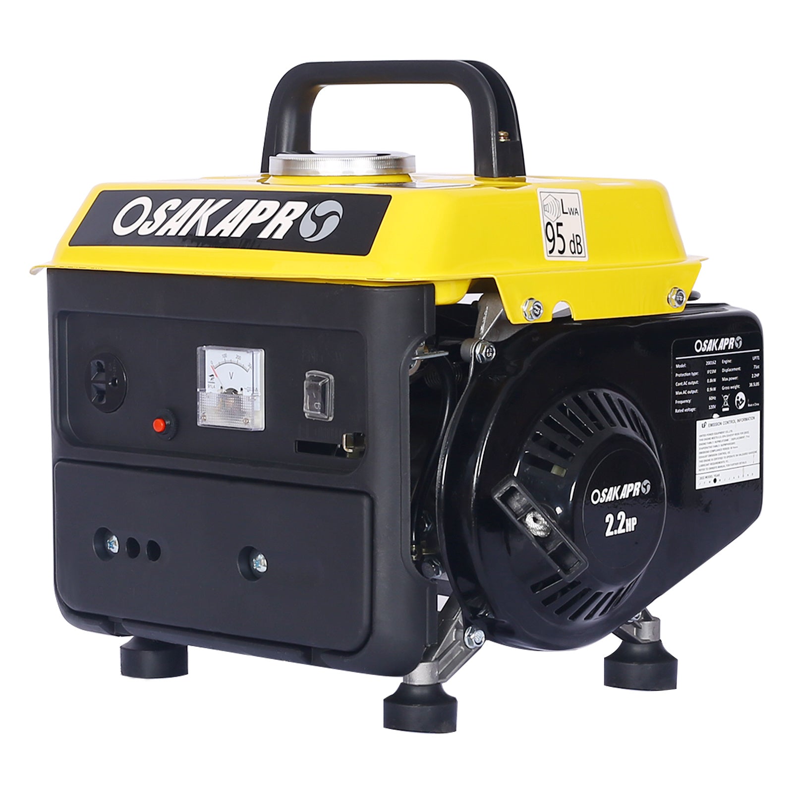 Tragbarer Stromgenerator aus Metall