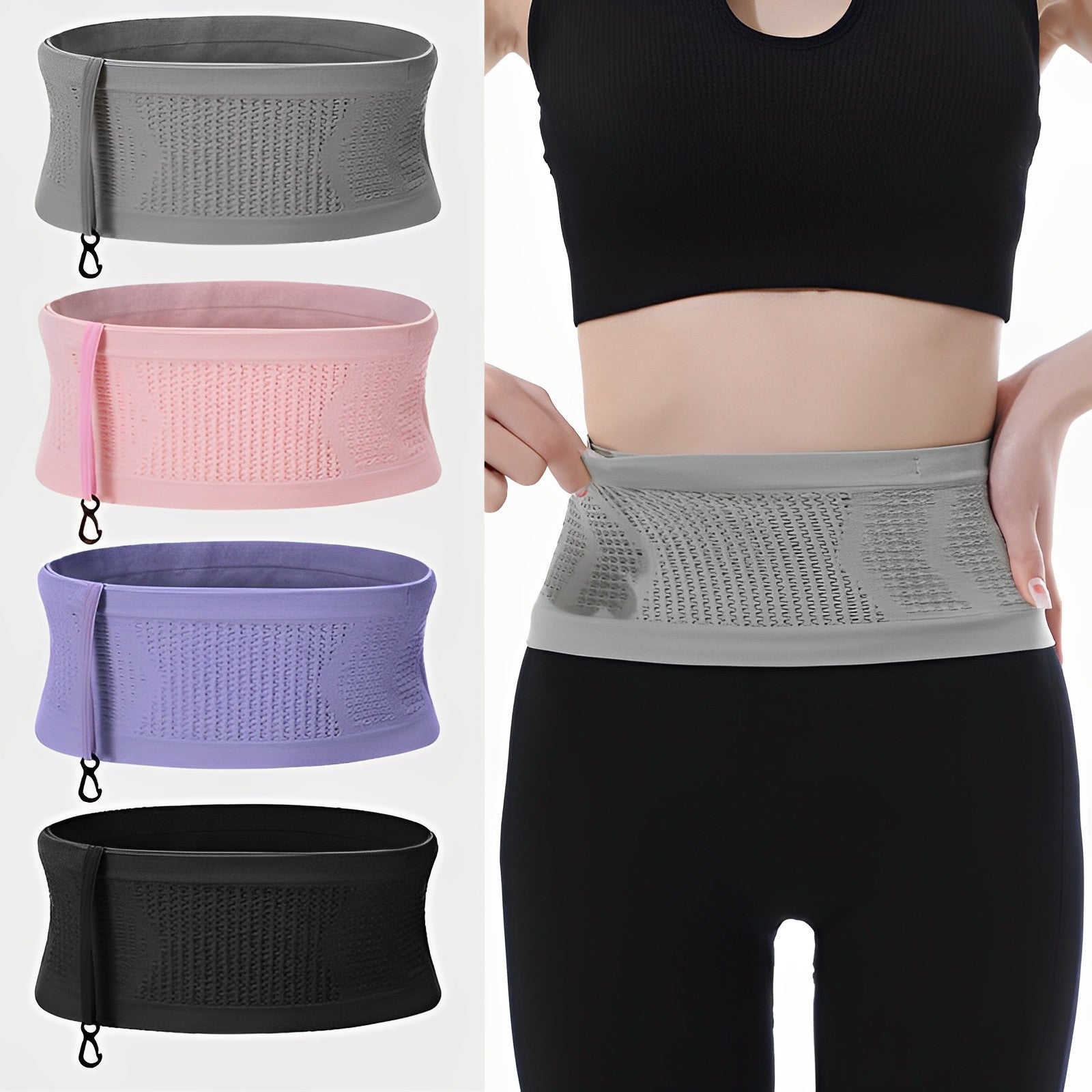 Sac banane invisible FlexFit pour salle de sport