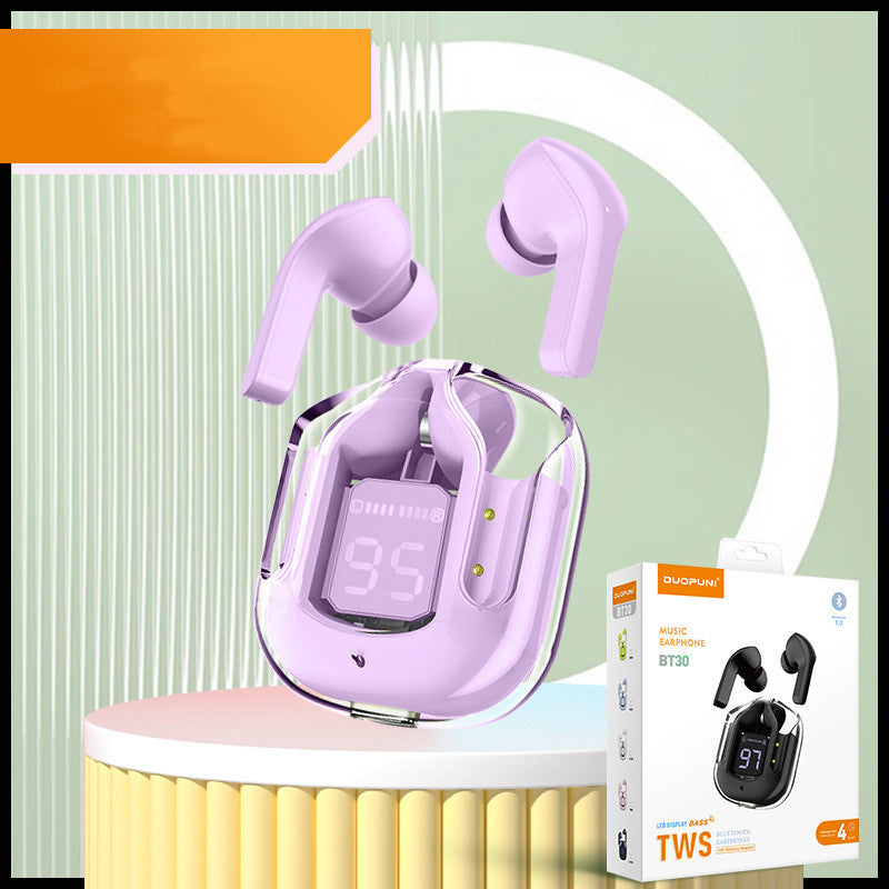 Mini Transparentes Bluetooth-Headset ENC