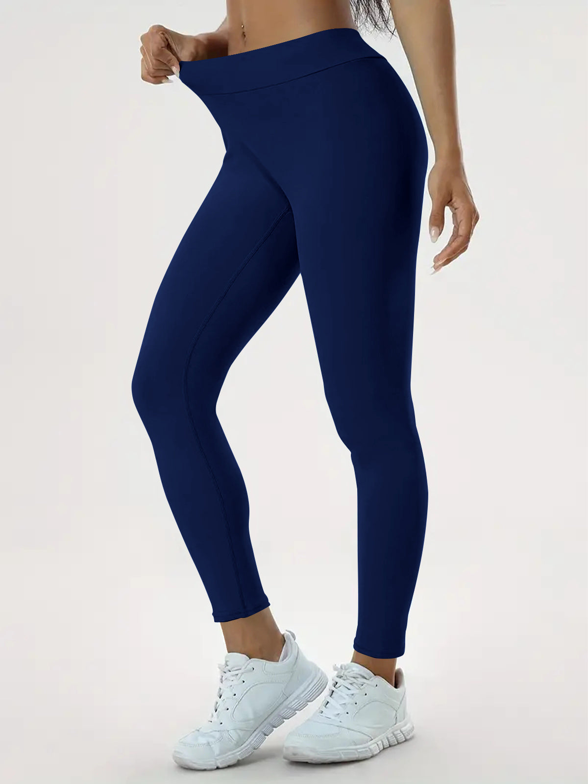 Yogahose mit hoher Taille