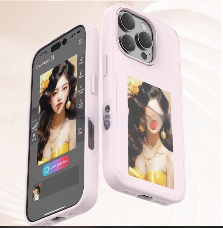 Coque de téléphone personnalisée E-Ink