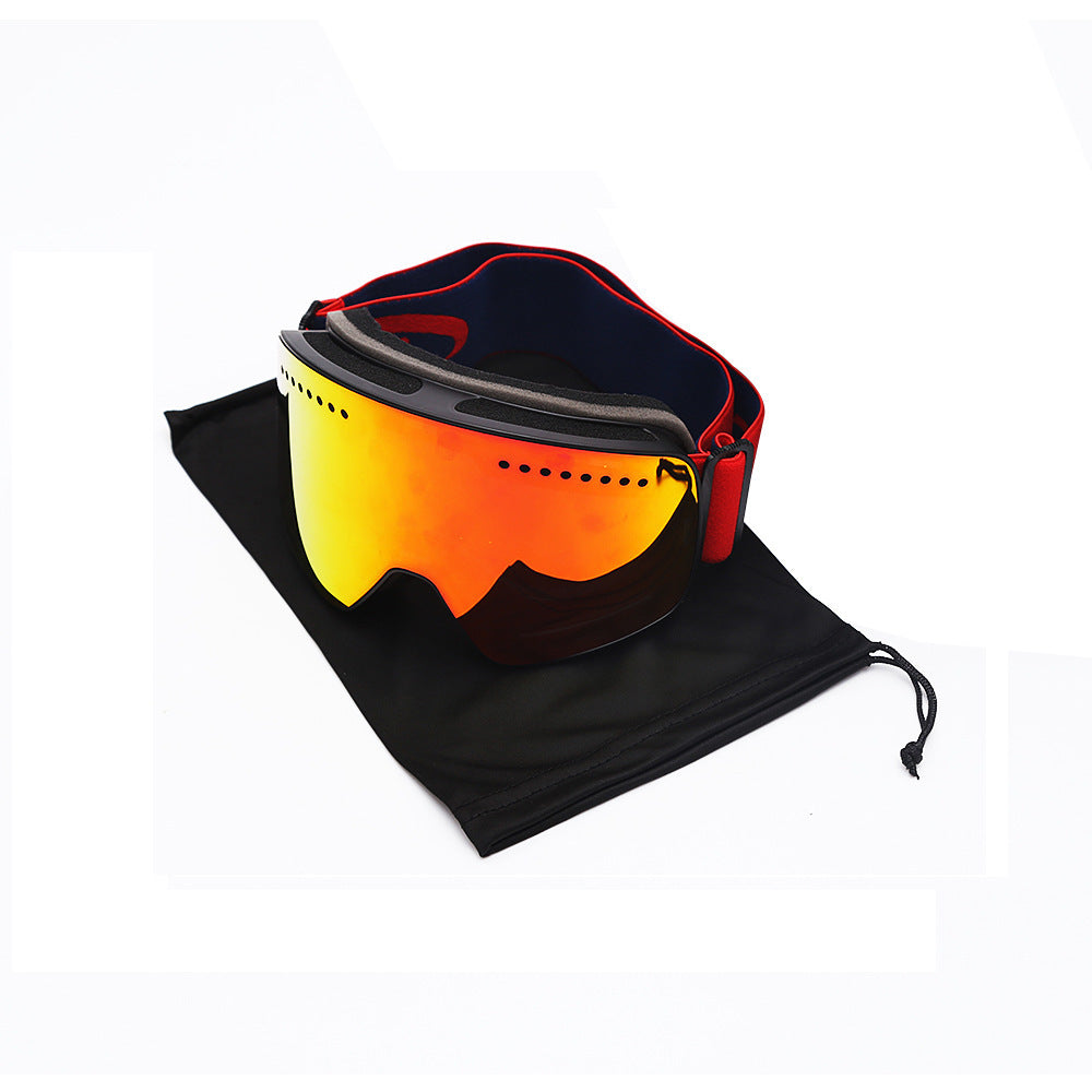 Lunettes de ski antibuée à double lentille