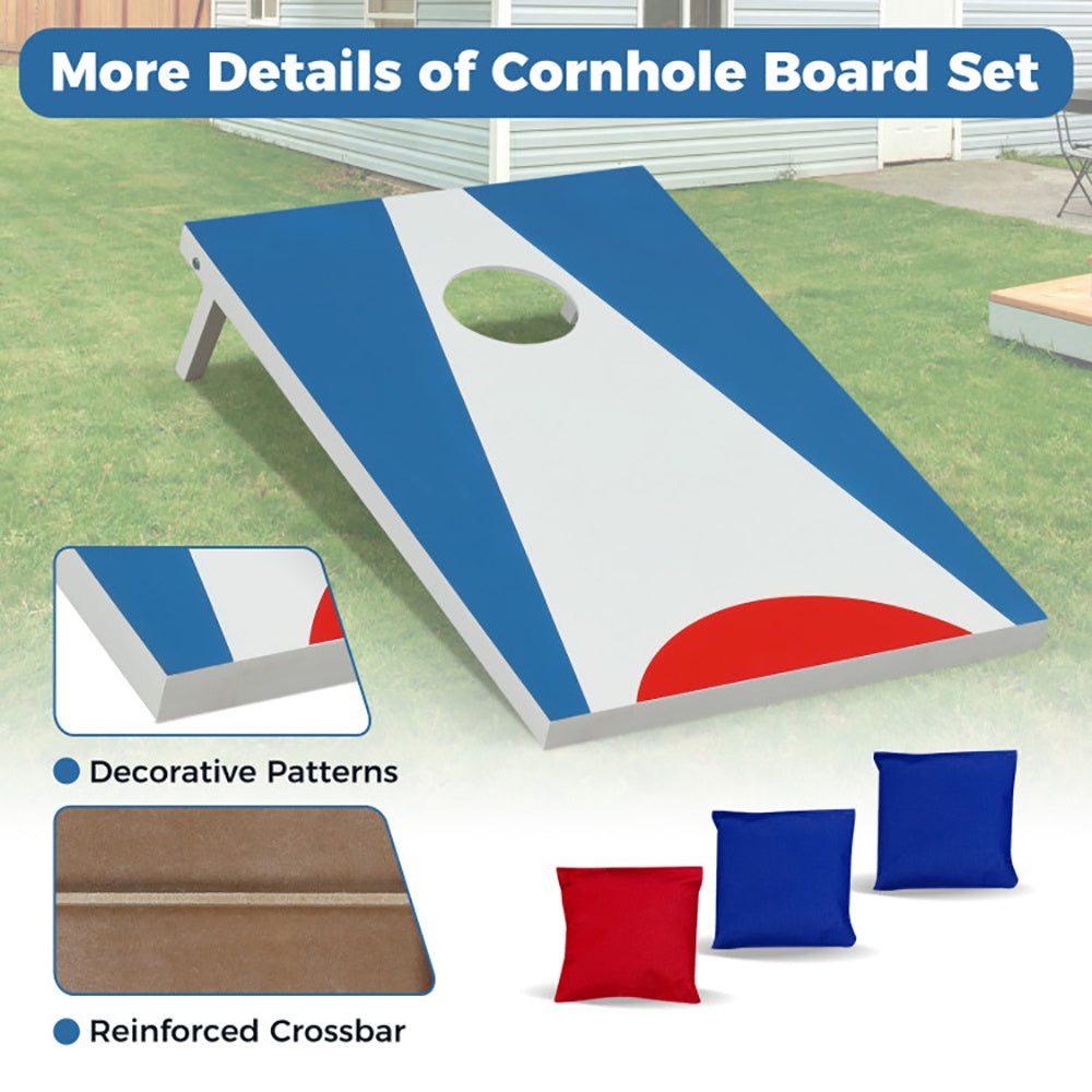 Tragbares Cornhole-Brett