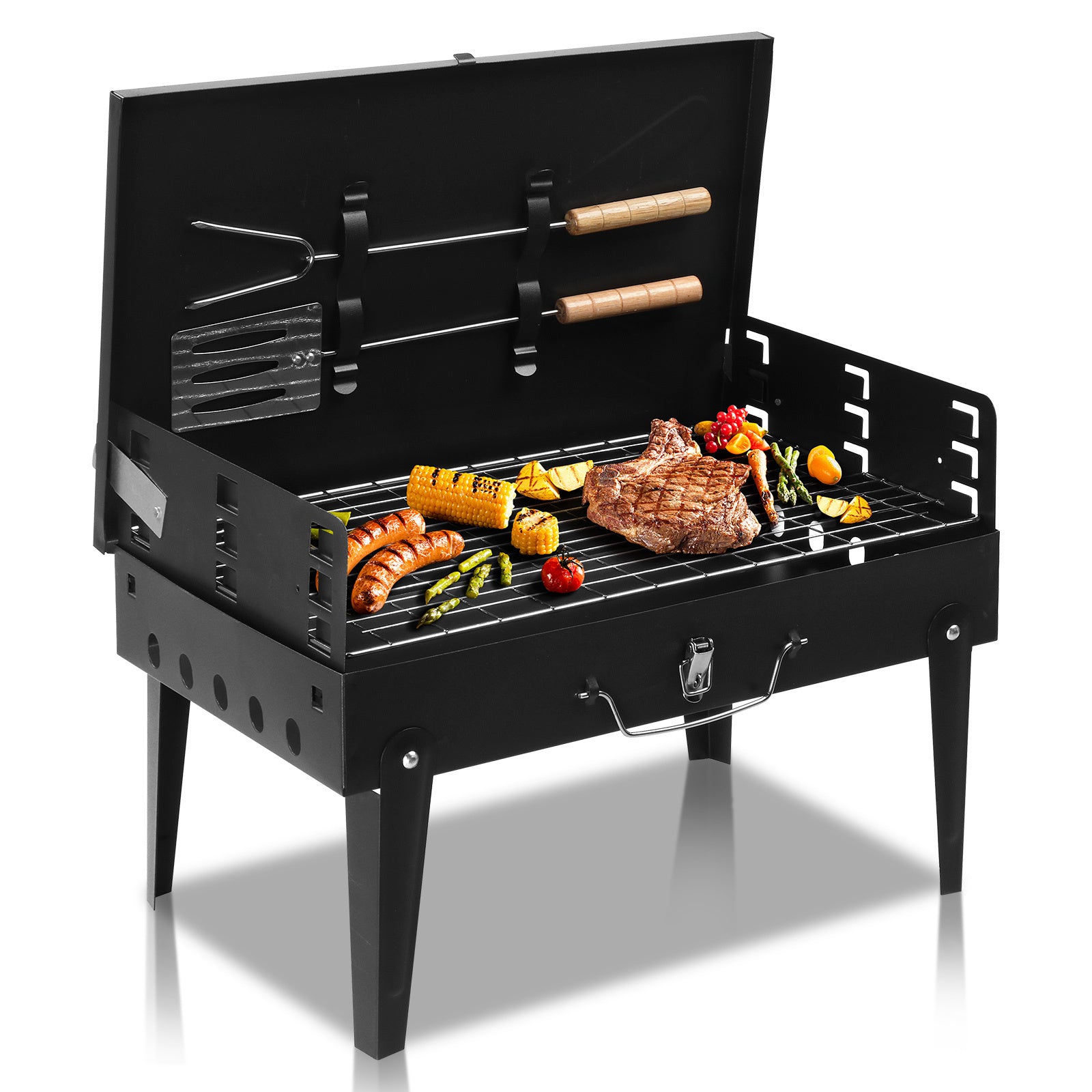 Black Square Carbon Oven