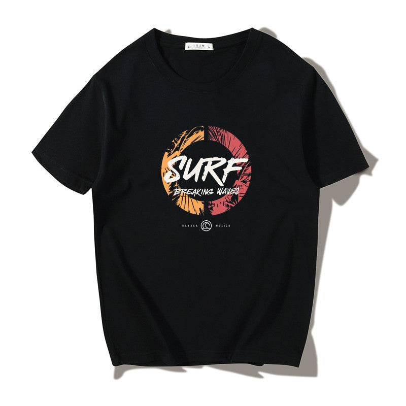 Lockeres Sommer-T-Shirt aus Baumwolle für Herren