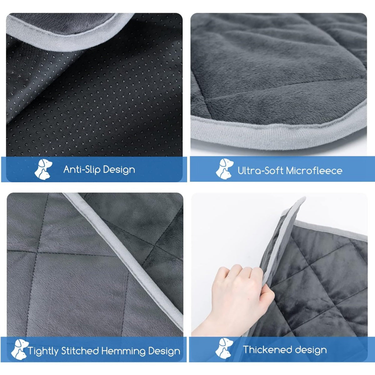 Thermal Non-Slip Pet Bed Mat