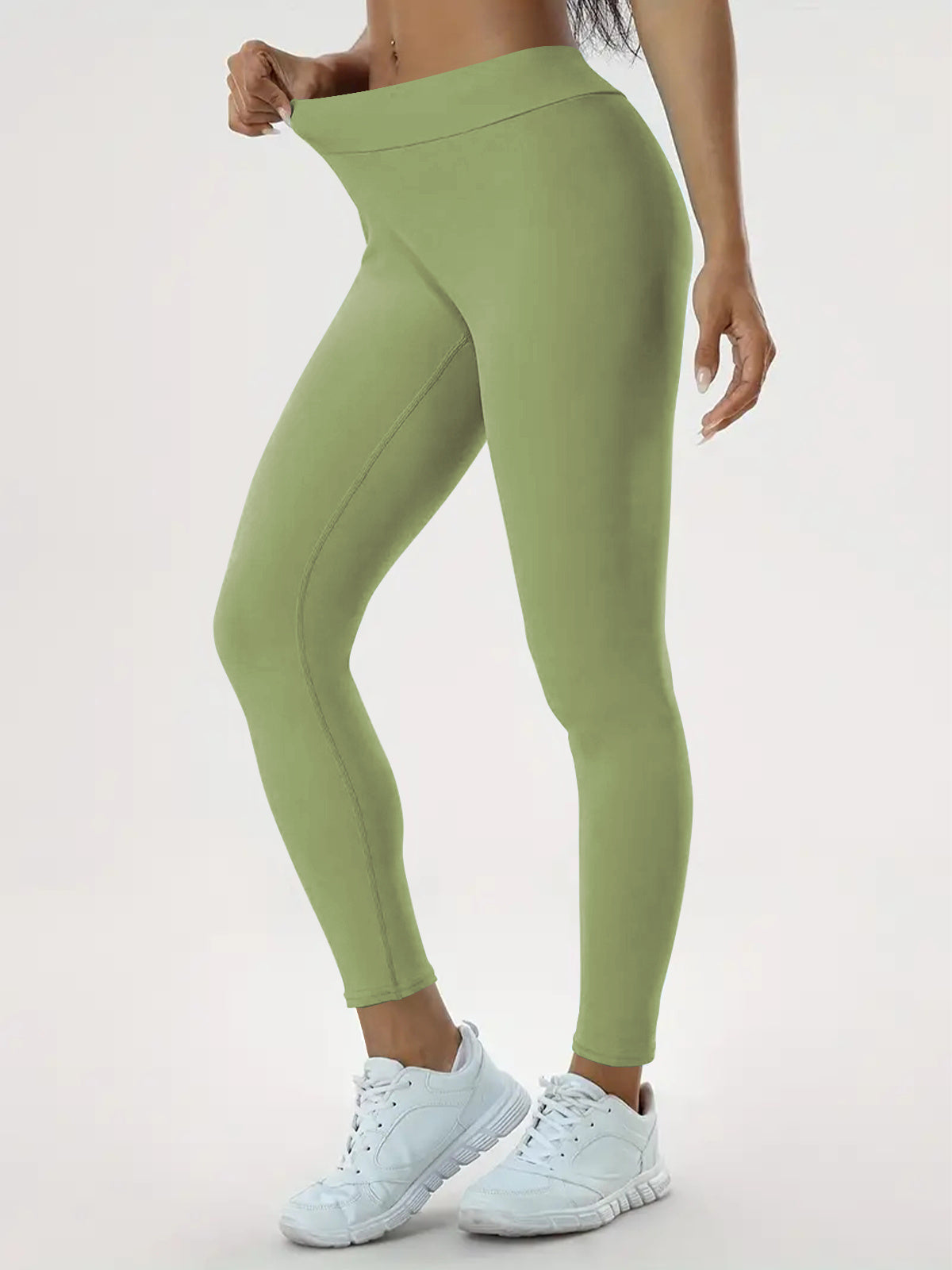 Yogahose mit hoher Taille