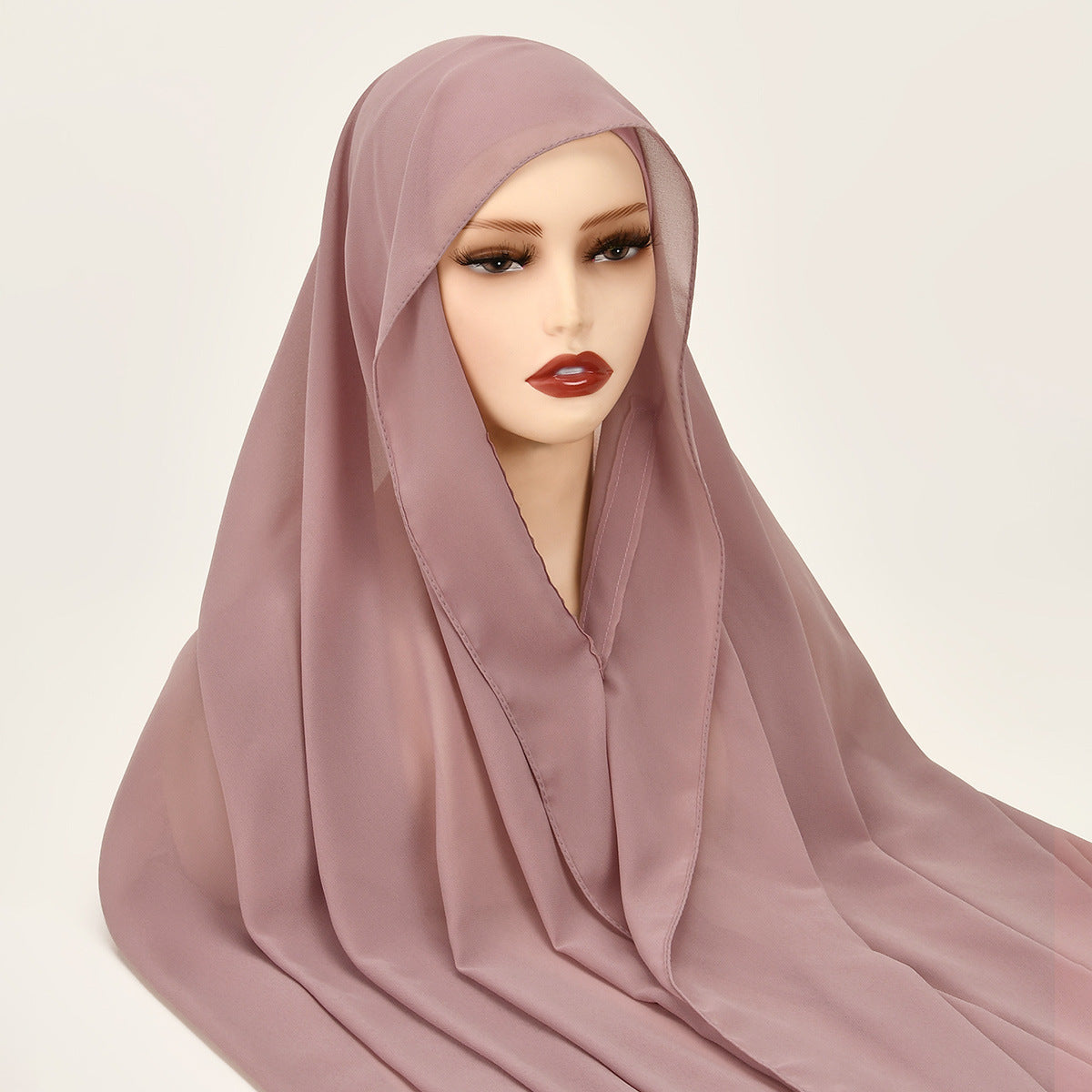 Lazy Chiffon Magnetic Headscarf