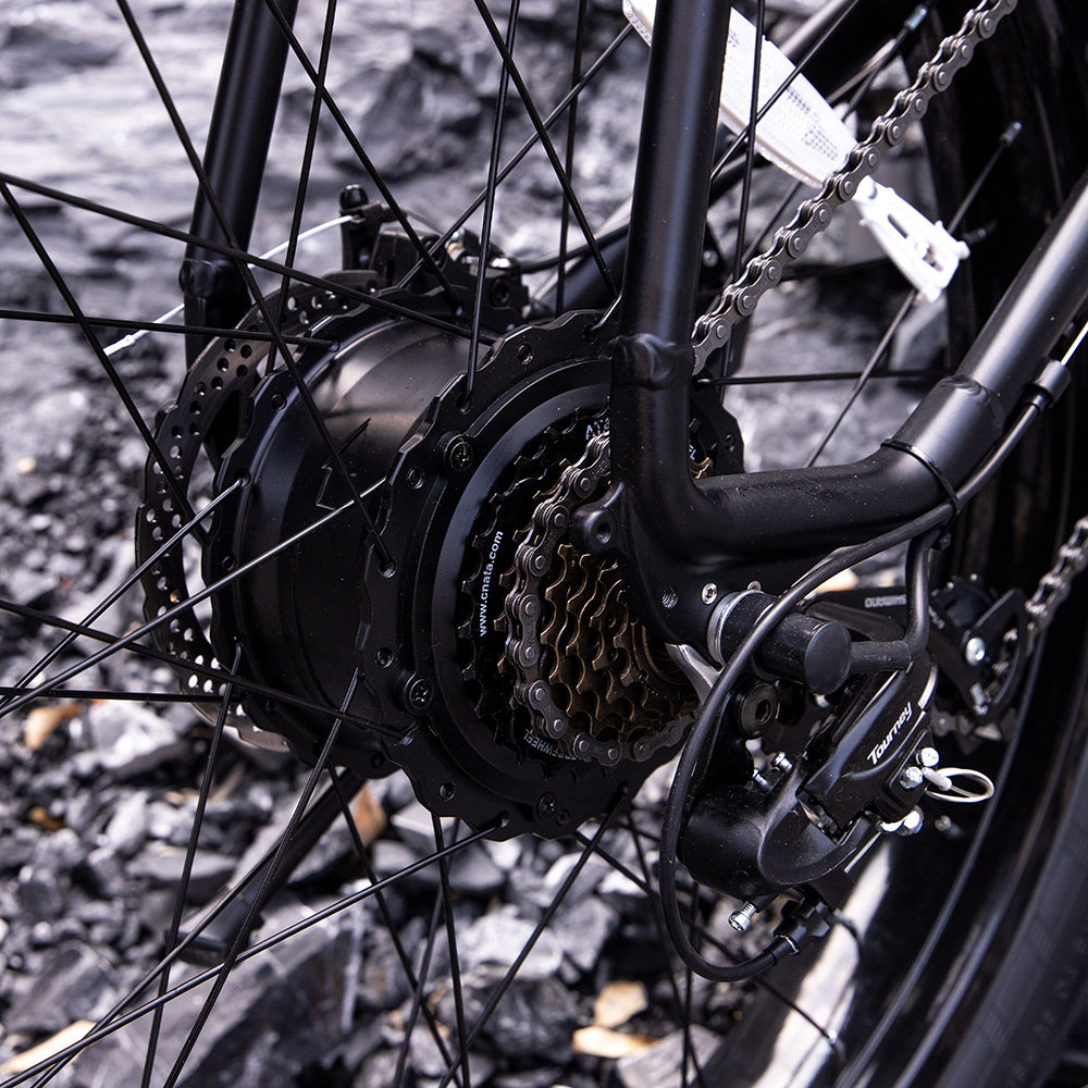 E-Mountainbike 1000W 26x4.0 Reifen 