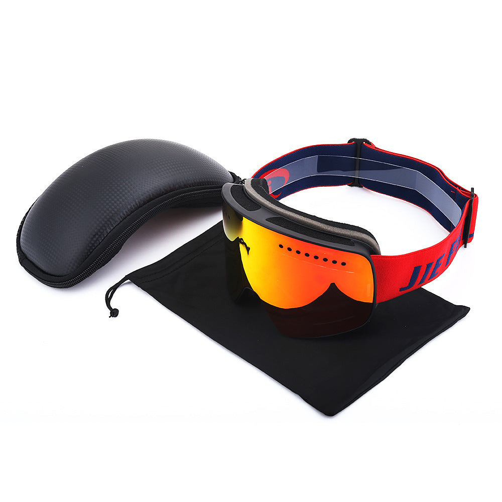 Lunettes de ski antibuée à double lentille