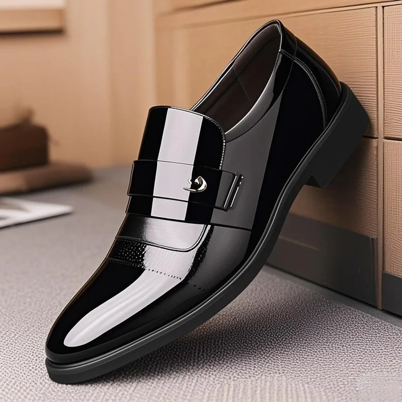 Luxuriöse Brogue-Oxford-Schuhe aus Leder für Herren