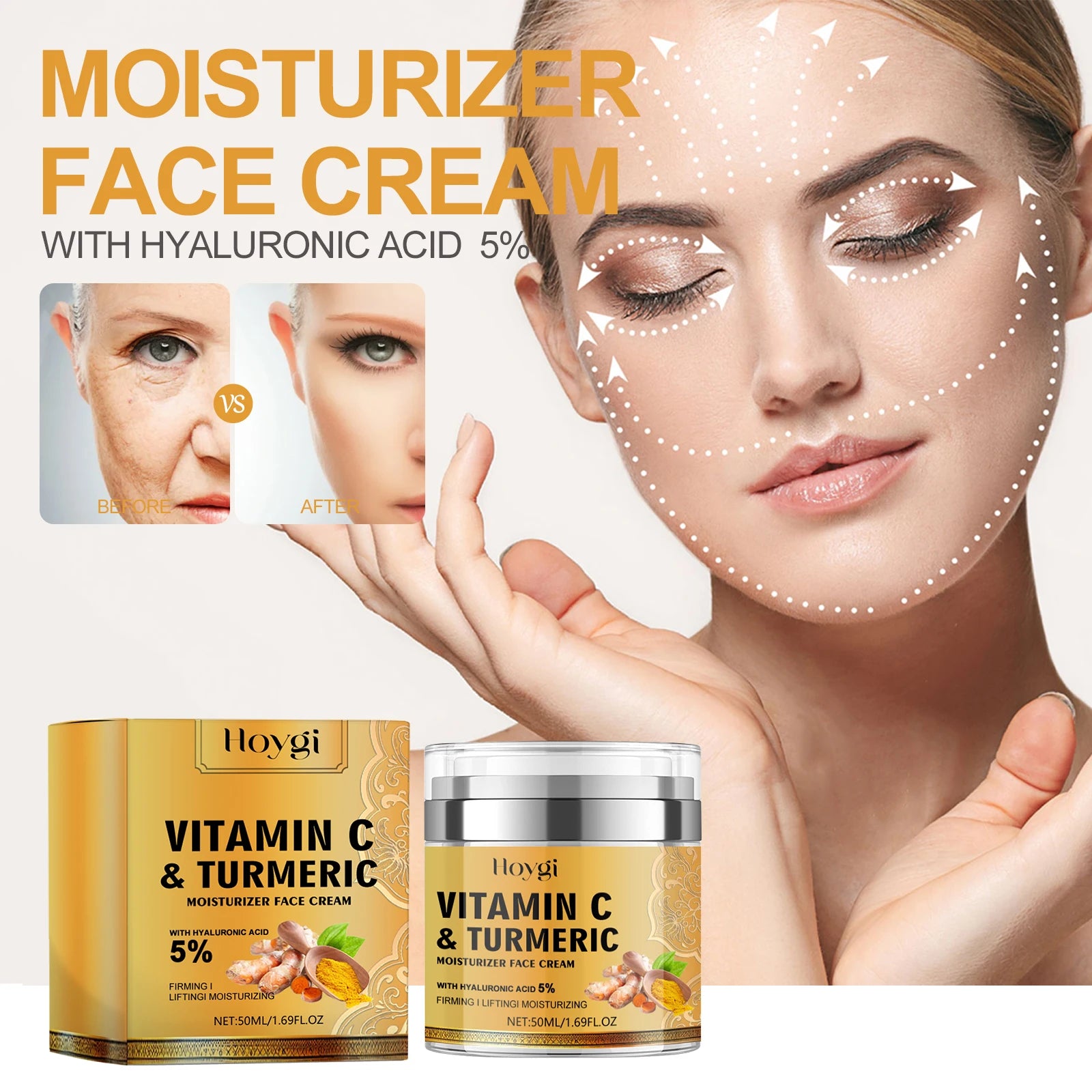 Hoygi Turmeric Facial Cleanser Set