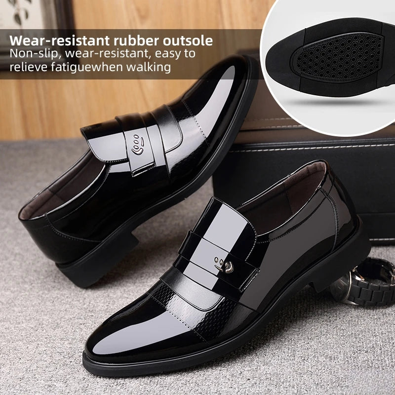 Luxuriöse Brogue-Oxford-Schuhe aus Leder für Herren