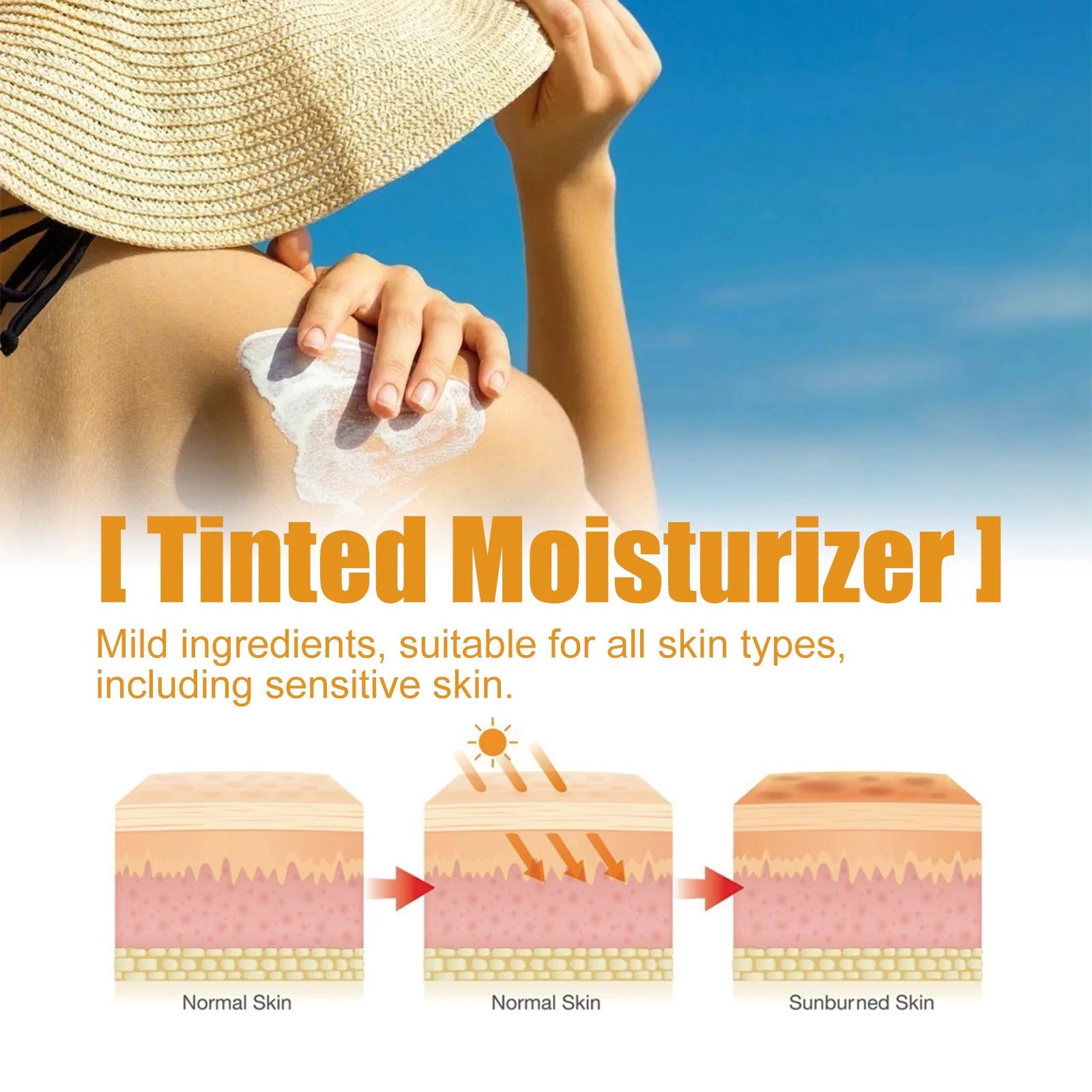 Hoygi SPF50 Sunscreen Foundation Cream