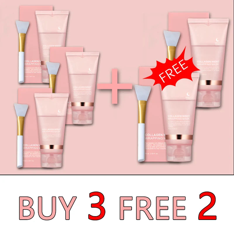 5PC Koreanische Collagen Peel-Off-Gesichtsmaske