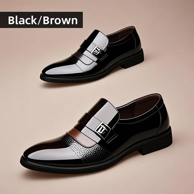 Luxuriöse Brogue-Oxford-Schuhe aus Leder für Herren