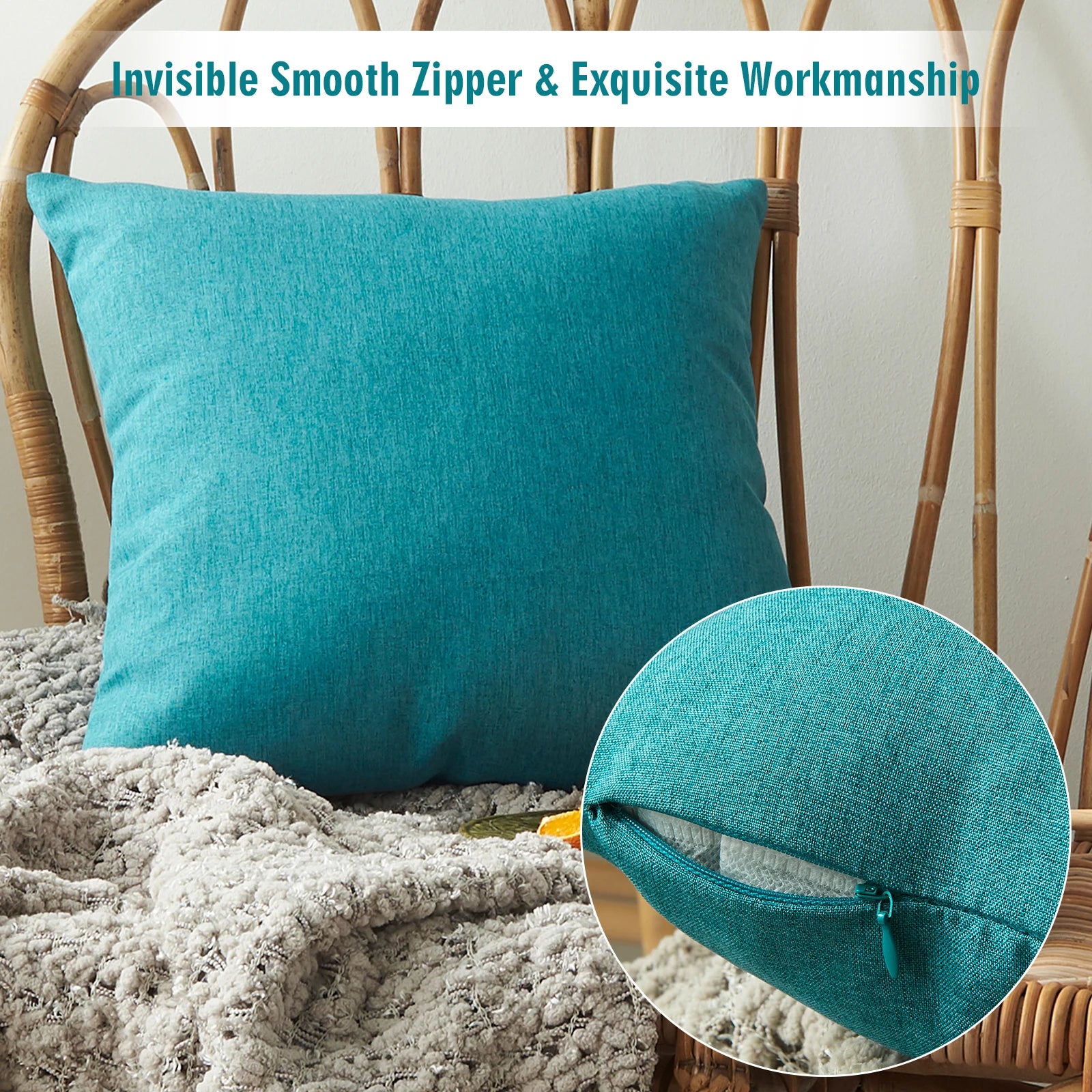 Waterproof Outdoor Cushion Pillow Covers