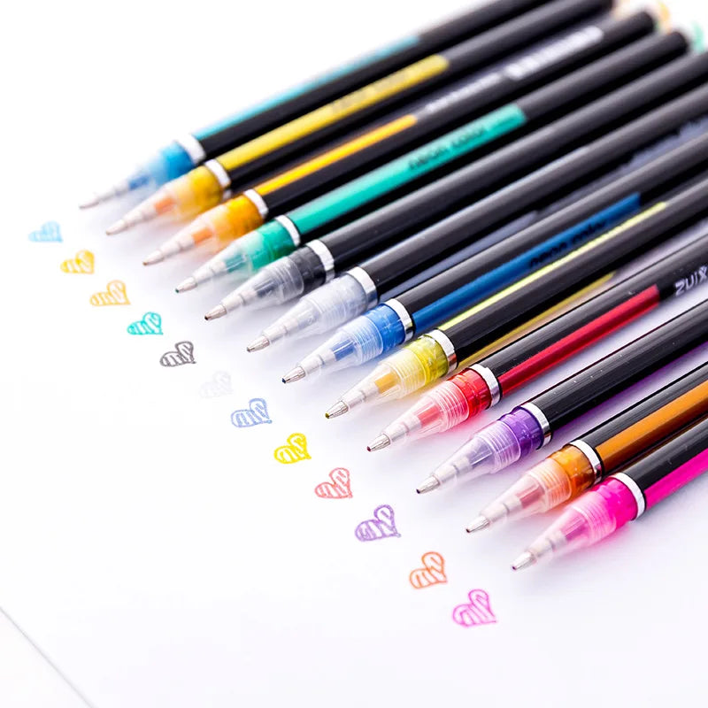 48 Color Brush Pen Set – Art & Drawing Kit