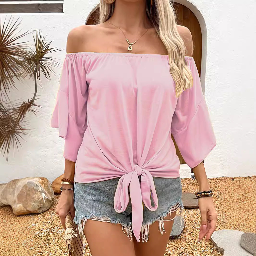 Women’s Off-Shoulder Casual Top