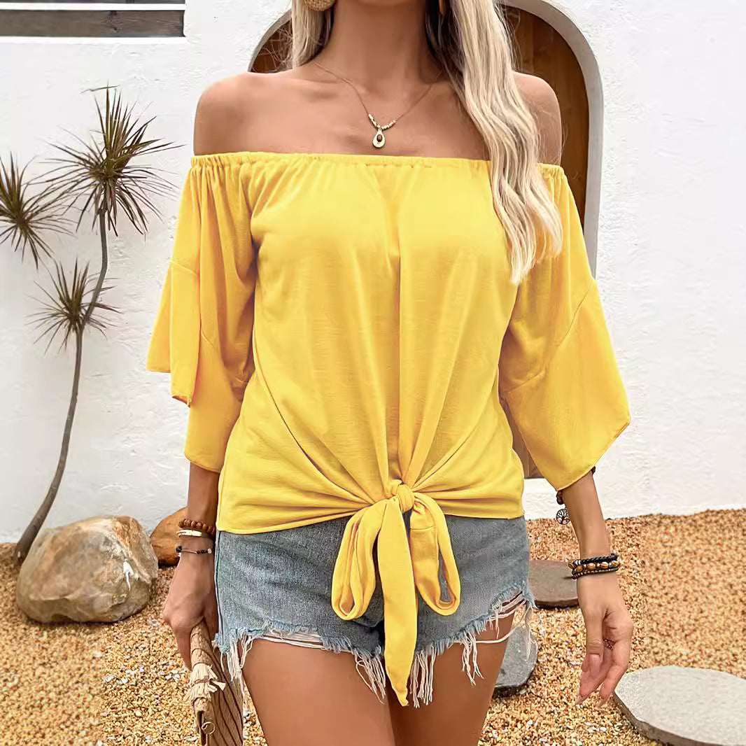 Women’s Off-Shoulder Casual Top