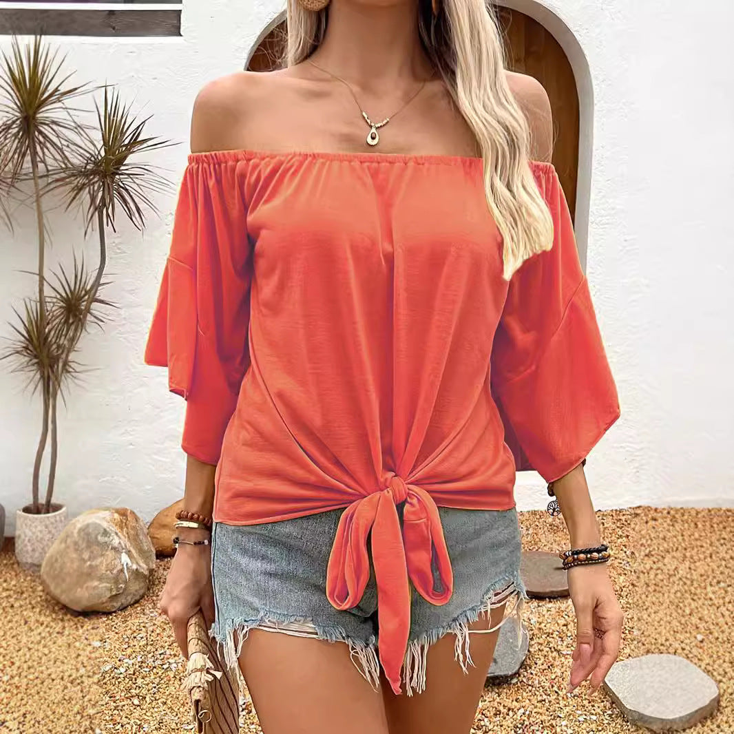Women’s Off-Shoulder Casual Top