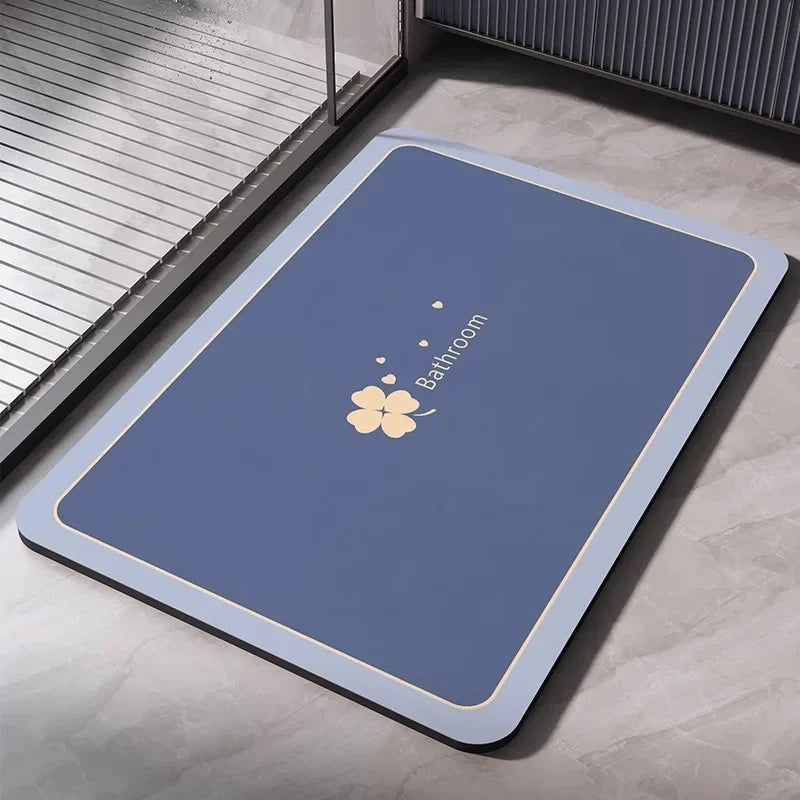 Quick-Dry Absorbent Bathroom Floor Mat