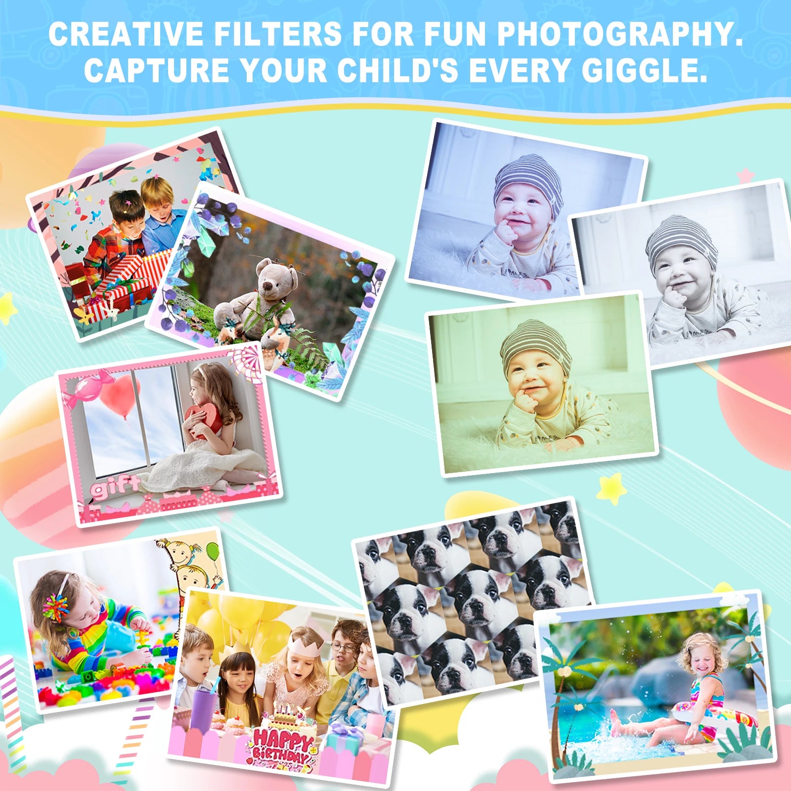 ARNSSIEN Kids Digital Camera – Ages 3–12