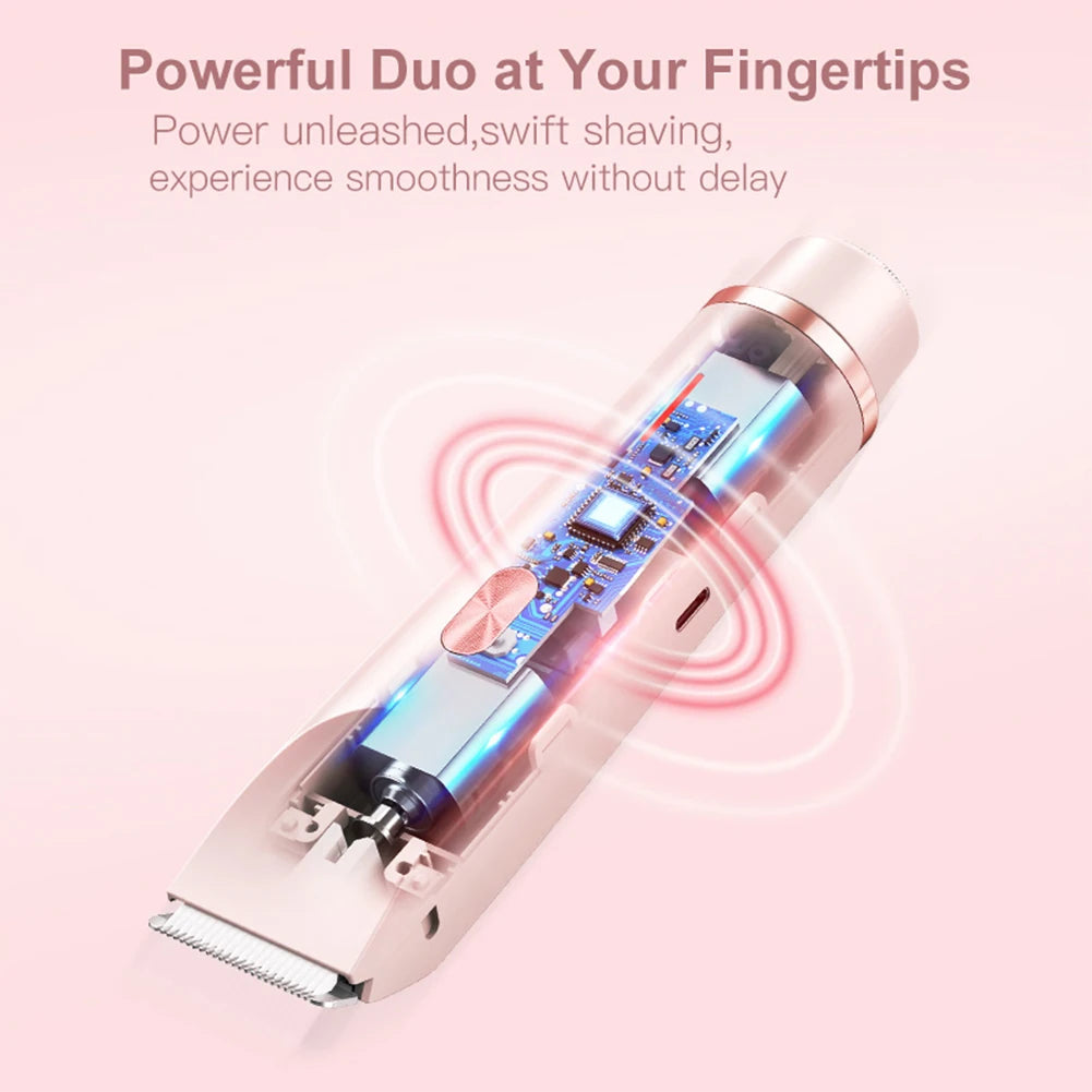 Waterproof Bikini Trimmer for Women