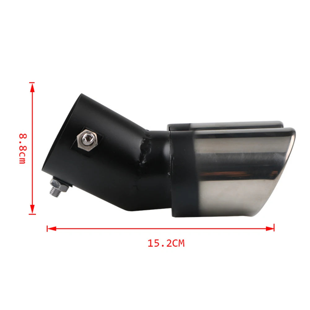 Stainless Steel Dual Outlet Exhaust Tip