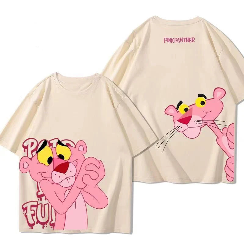 Pink Panther Anime Sommer T-Shirt