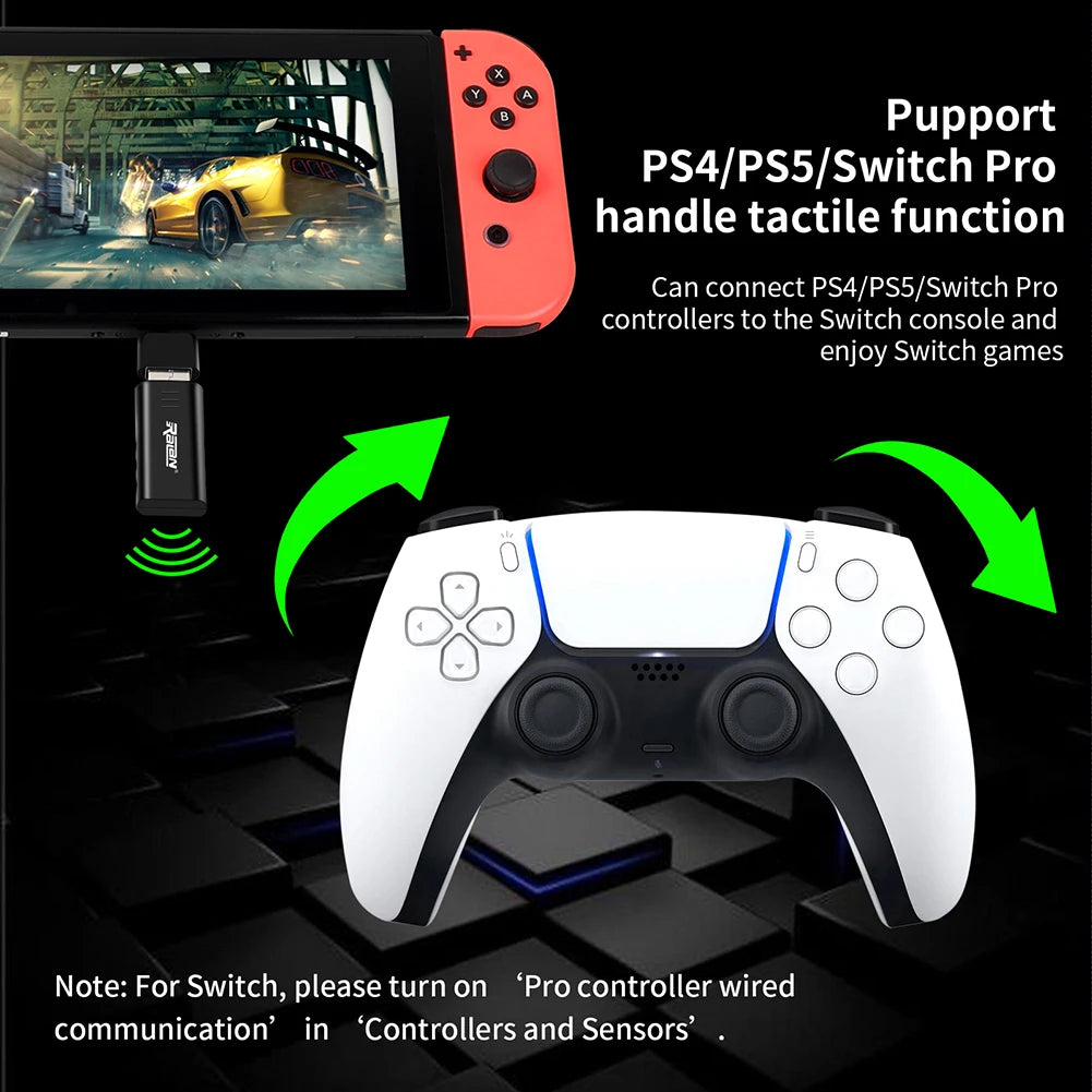 Wireless USB Adapter for PS4/PS5/PC