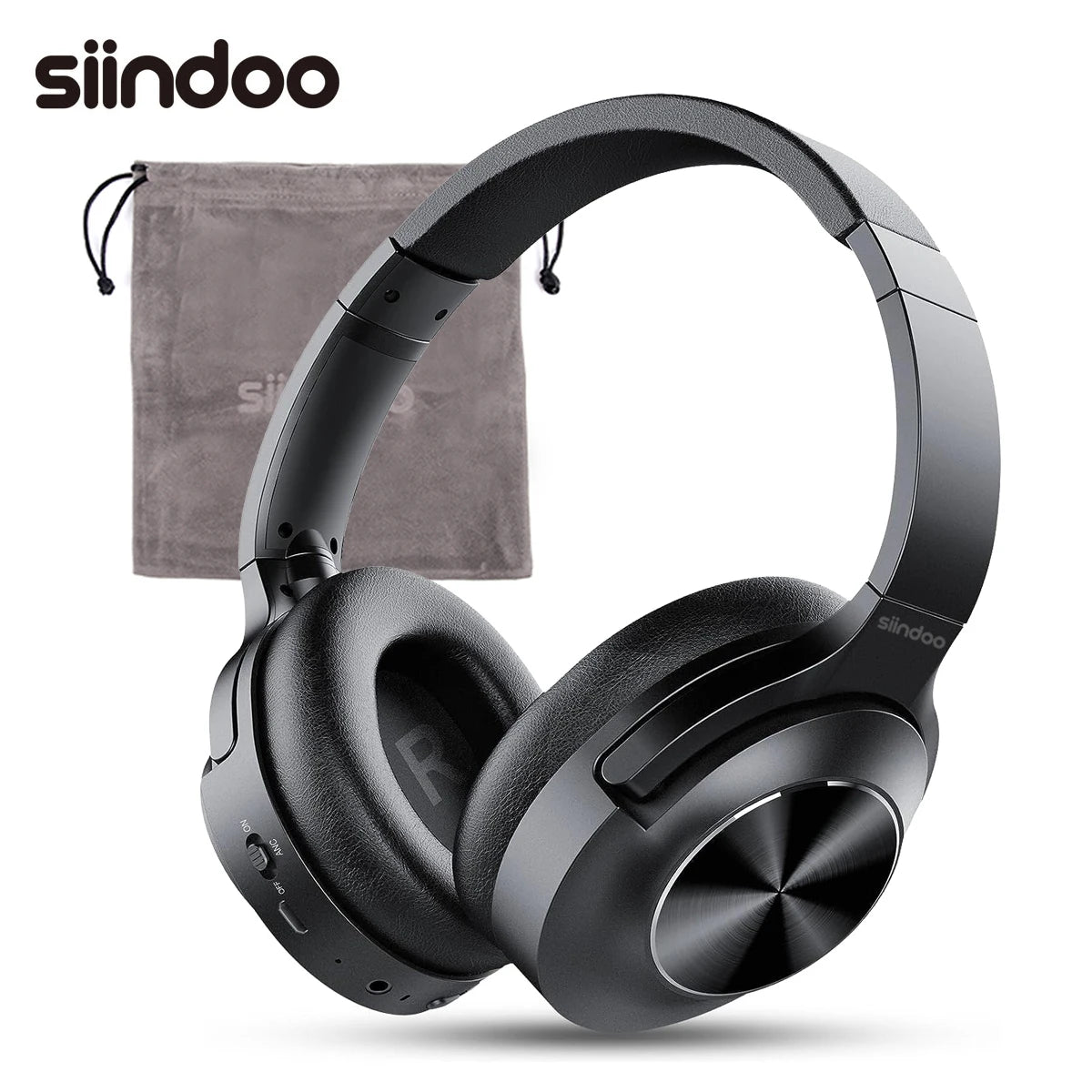 Siindoo ANC Kabellose Bluetooth-Kopfhörer
