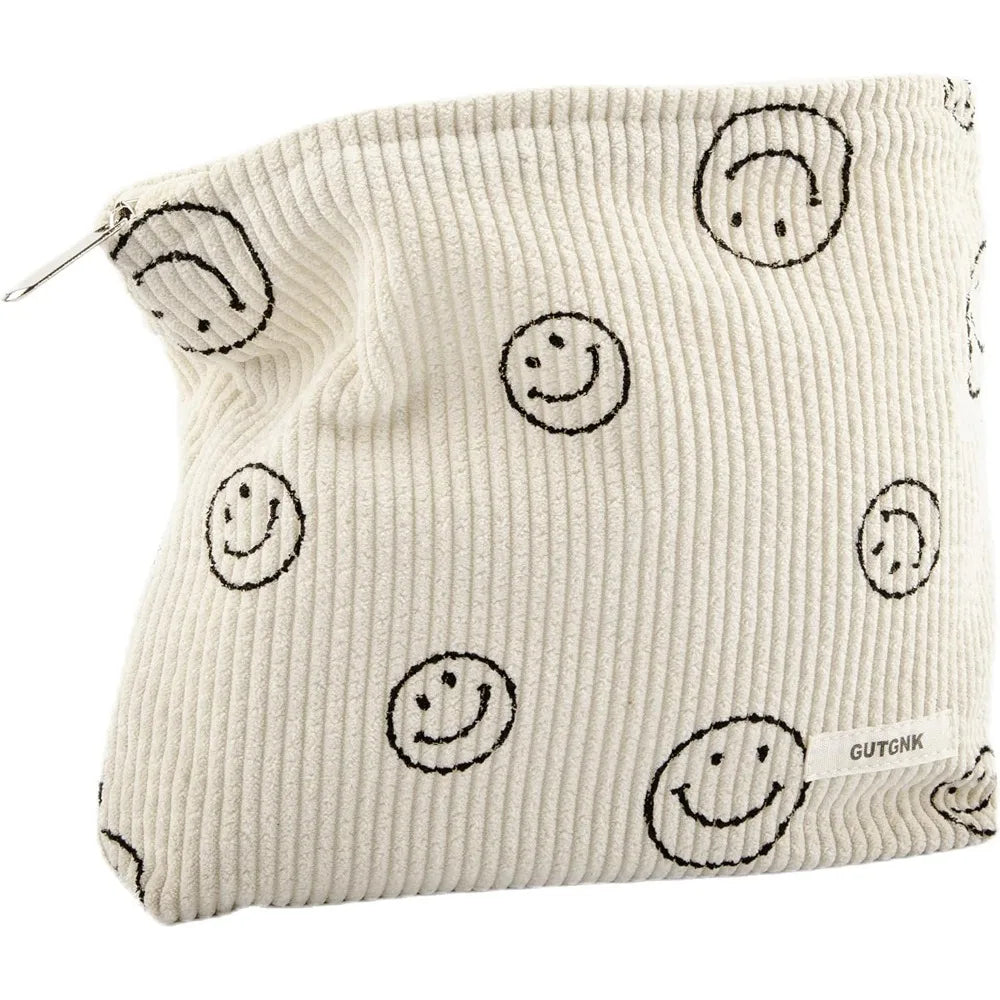GUTGNK Corduroy Makeup & Pencil Bag
