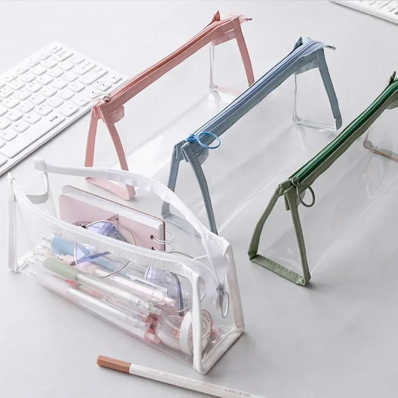 Transparent Large Capacity Pencil Case