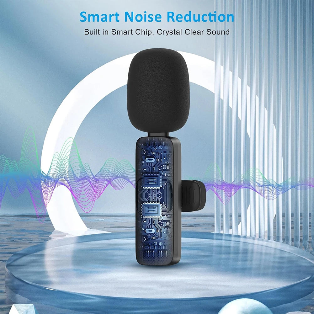 Wireless Lavalier Mic for iPhone & PC