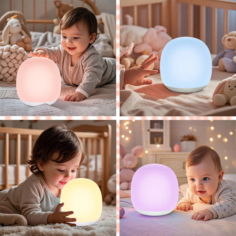 KANTUTOE Touch RGB LED Bedside Lamp