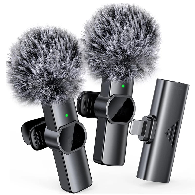 Wireless Lavalier Mic for iPhone & Video