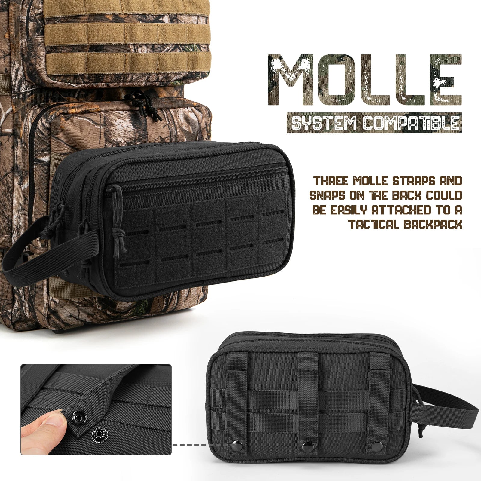 Men’s Travel Toiletry & Shaving Bag