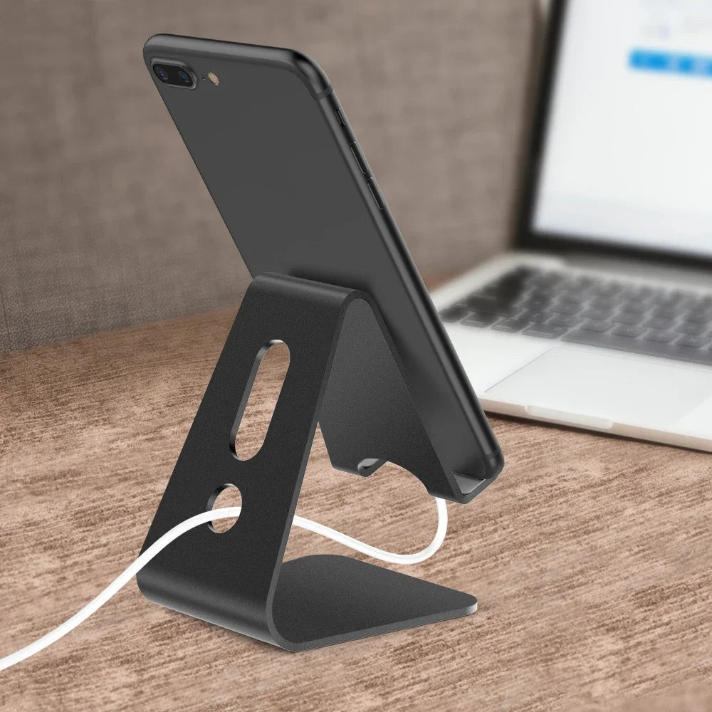 Universal Aluminum Desk Phone Stand