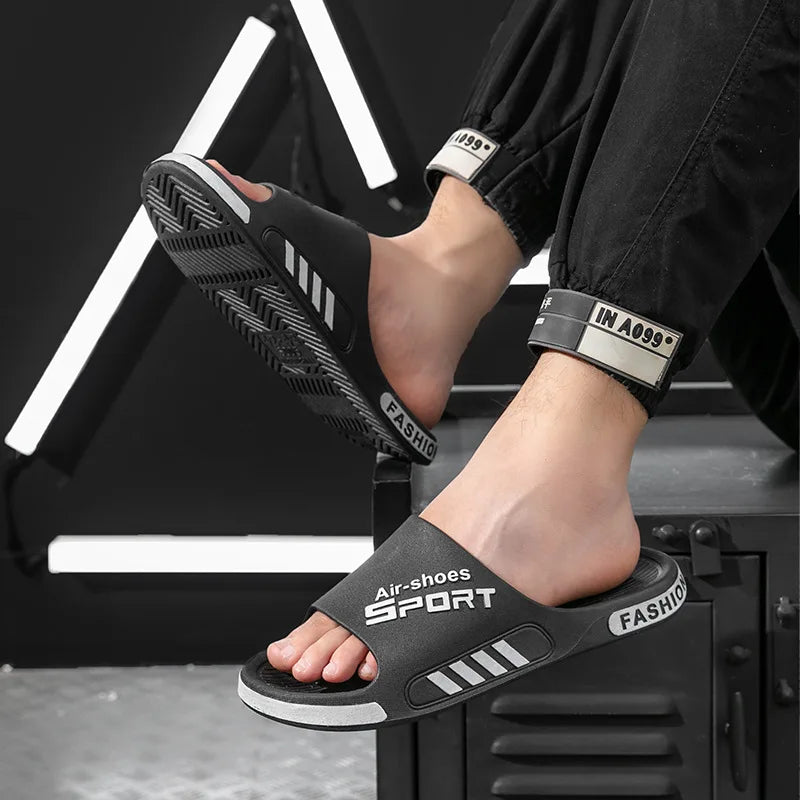 Men’s Fashion Soft Sole Non-slip Slides
