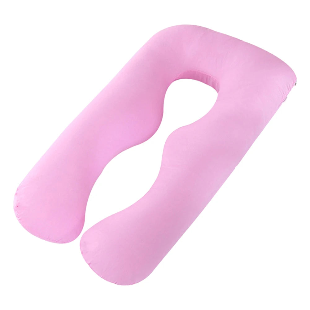 U-Shape Cotton Maternity Pillow Cover