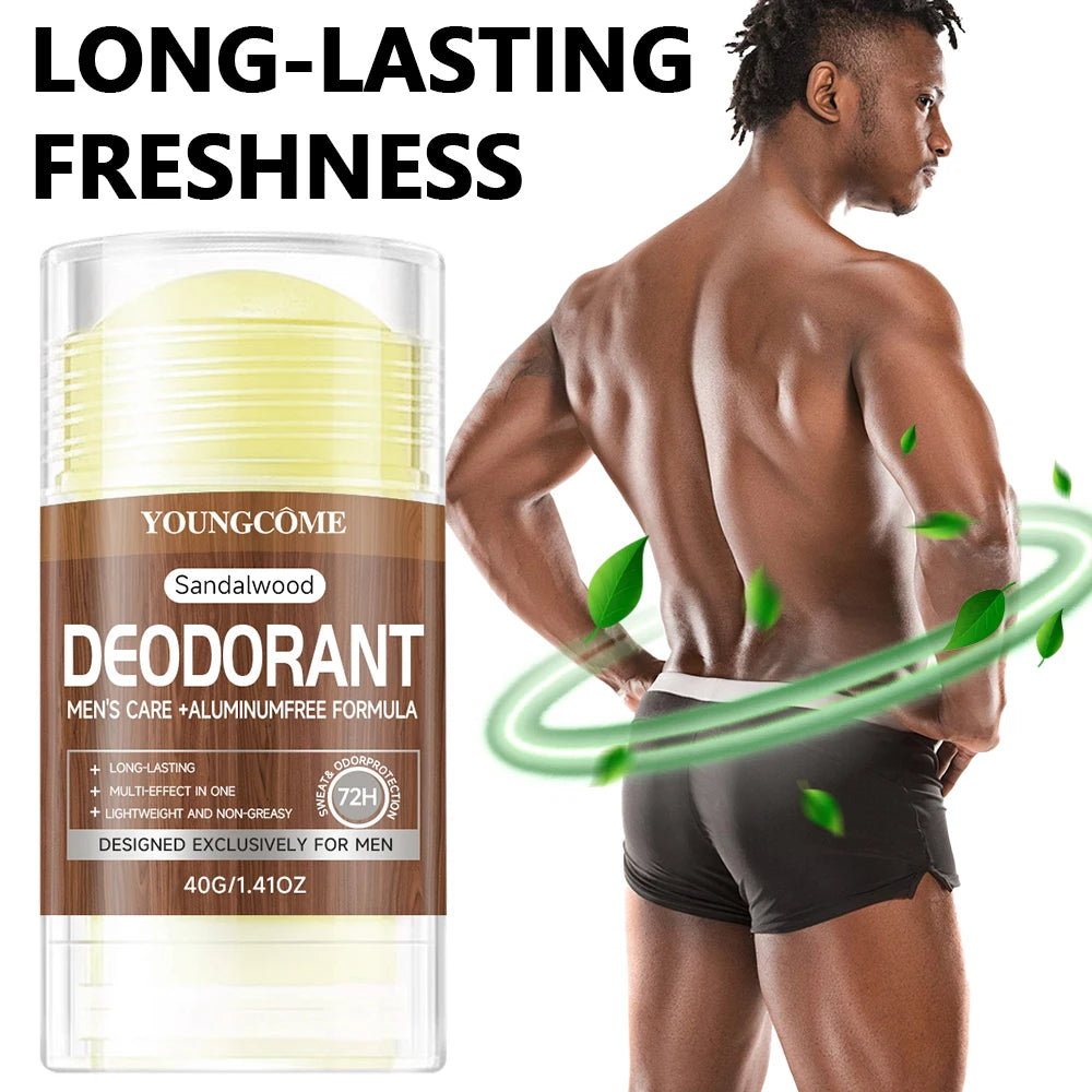 Deodorant-Stick mit Sandelholz für Herren, 40 g