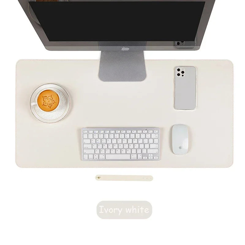 FTVAE Large PU Waterproof Desk Mat